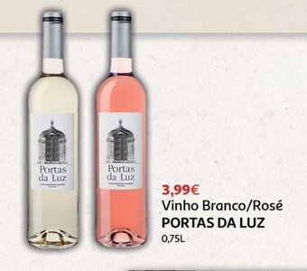 Auchan Vinho Branco/Rosé PORTAS DA LUZ 0.75L promoção