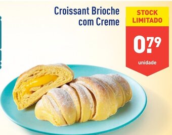 ALDI Croissant Brioche com Creme promoção