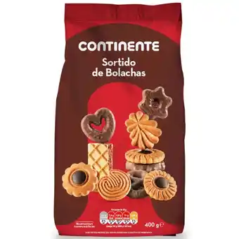 Continente Sortido de bolachas promoção