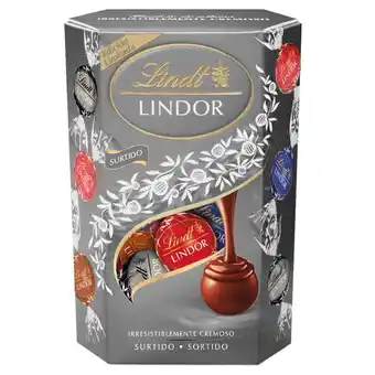 Continente Bombons de chocolate lindor cornet silver promoção