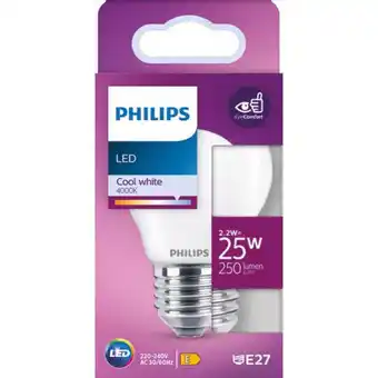 Continente Lâmpada led esférica e27 4000k 25w promoção