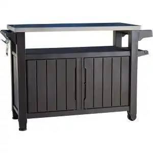 Brico Depôt Mesa barbacoa marron 123,7x54x90 cm promoção