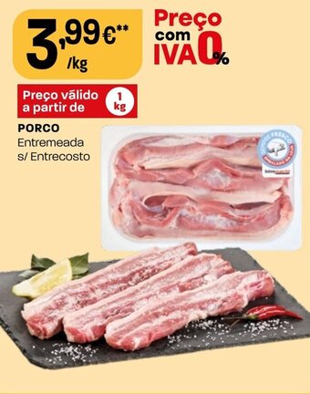 Intermarché Porco kg promoção