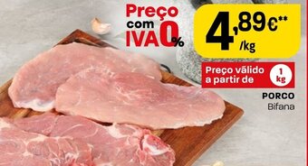 Intermarché PORCO Bifana kg promoção