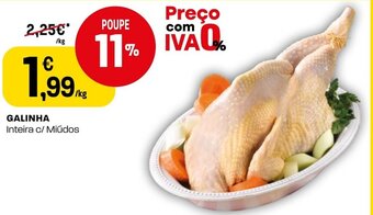 Intermarché GALINHA Inteira c/ Miúdos promoção