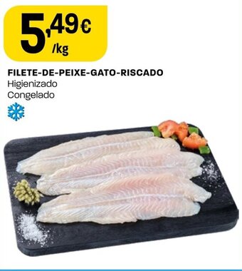 Intermarché FILETE-DE-PEIXE-GATO-RISCADO Higienizado Congelado promoção