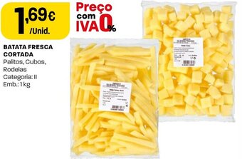 Intermarché BATATA FRESCA CORTADA promoção