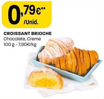 CROISSANT BRIOCHE Chocolate, Creme 100 g