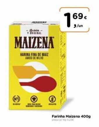 Aqui é fresco Farinha Maizena 400g promoção