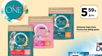 Alimento Gato Seco Purina One 800g gama