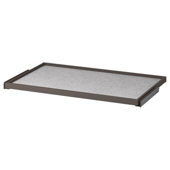 IKEA Komplement tabuleiro extraível+protetor gaveta, cinz esc/cinz clr, 100x58 cm promoção