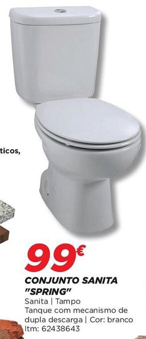 Bricomarché CONJUNTO SANITA "SPRING" promoção