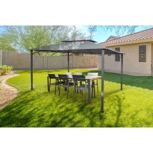 Tenda de jardim sao 400s300 cinzento claro