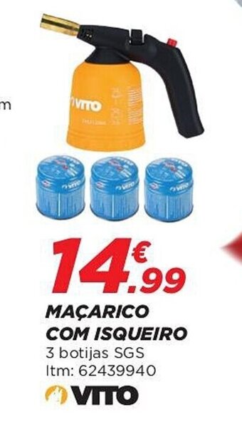 Bricomarché MAÇARICO COM ISQUEIRO promoção