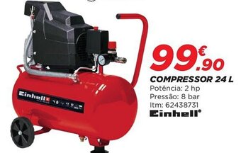 Bricomarché COMPRESSOR 24 L promoção