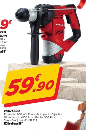 Bricomarché MARTELO Potência: 900 W promoção