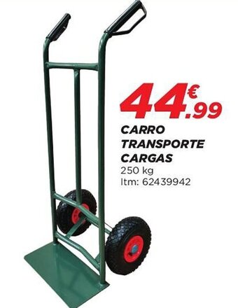 Bricomarché CARRO TRANSPORTE CARGAS 250kg promoção