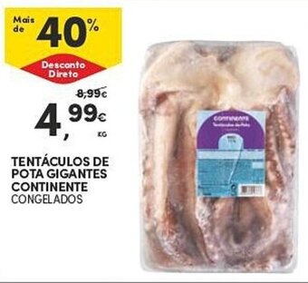 Continente TENTÁCULOS DE POTA GIGANTES CONTINENTE CONGELADOS promoção