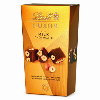 Continente Bombons de chocolate de leite nuxor promoção