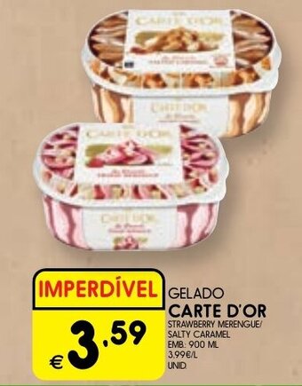 Meu Super GELADO CARTE D'OR EMB: 900ML promoção