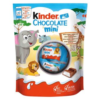 Continente Snack de chocolate de leite mini promoção