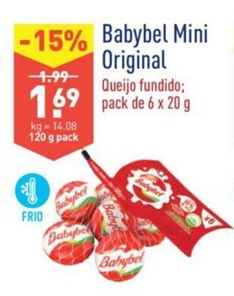 Babybel Mini Original 6x20g