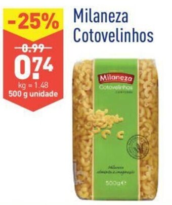Milaneza Cotovelinhos 500g