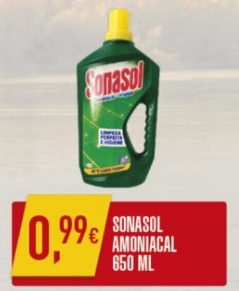 Miranda Supermercados SONASOL AMONIACAL 650 ML promoção