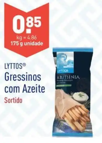 ALDI Lyttos Gressinos com Azeite 175g promoção
