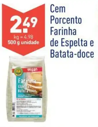 ALDI Cem Porcento Farinha de Espleta e Batata-doce 500g promoção