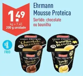 ALDI Ehrmann Mousse Proteica 200g promoção