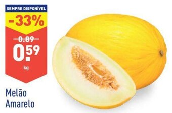 ALDI Melão Amarelo promoção