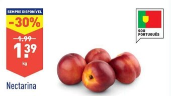 ALDI Nectarina promoção