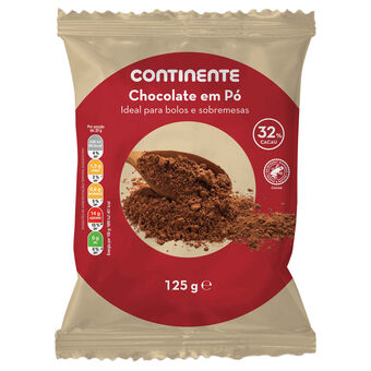 Continente Chocolate em pó promoção