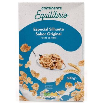 Continente Cereais especial silhueta original promoção