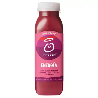 Continente Smoothie morango, cereja, maçã, guaraná e sementes de linhaça promoção