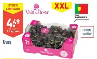 ALDI Uvas 1,8kg promoção