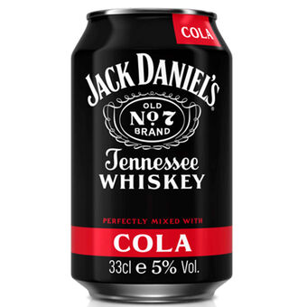 Continente Whisky jack daniel's e cola promoção