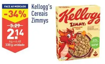 ALDI Kellogg's Cereais Zimmys 330g promoção