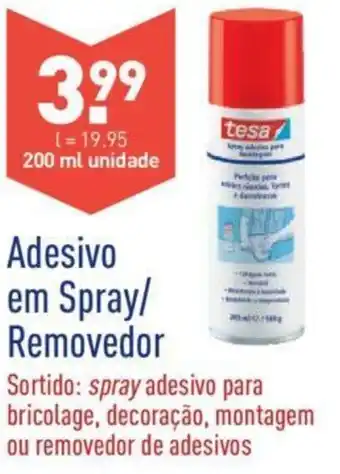 ALDI Adesivo em Spray/Removedor 200ml promoção