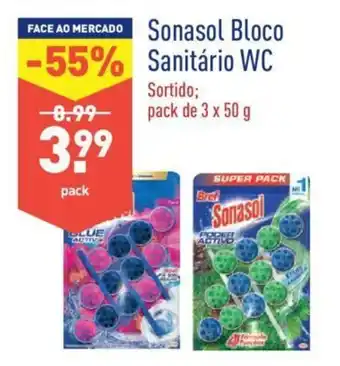 ALDI Sonasol Bloco Sanitário WC 3x50g promoção