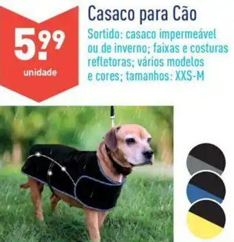 ALDI Casaco para Cão XXS-M promoção