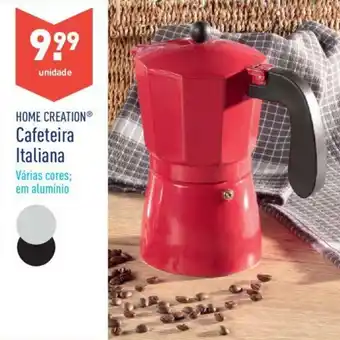 ALDI Home Creation Cafeteira Italiana promoção