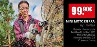 OvarMat MINI MOTOSSERRA promoção