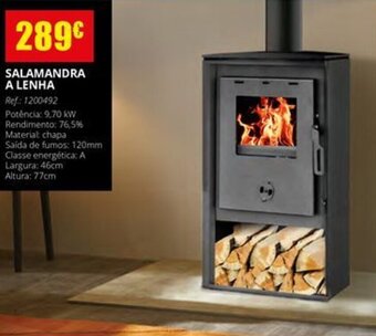 OvarMat SALAMANDRA A LENHA Ref: 1200492 promoção