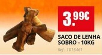 OvarMat SACO DE LENHA SOBRO - 10KG promoção