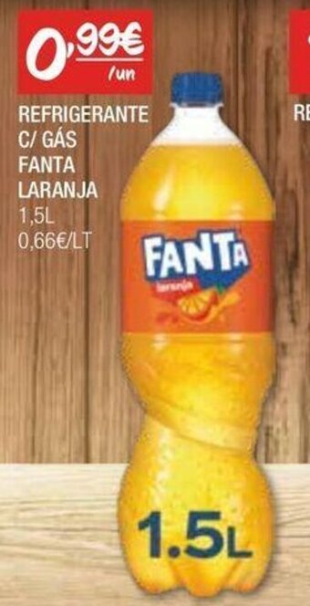 REFRIGERANTE C/ GÁS FANTA LARANJA 1,5L