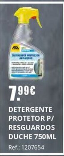 DETERGENTE PROTETOR P/ RESGUARDOS DUCHE 750ML