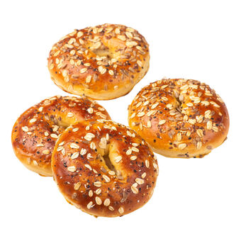 Continente Bagels com sementes promoção