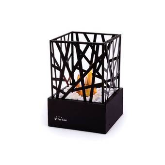 Brico Depôt Chimenea de etanol diseño de sobremesa en acero esmaltado promoção